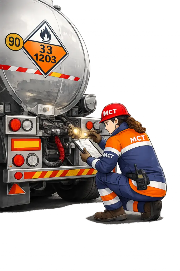 Formation accueil d'un transport de matière dangereuse