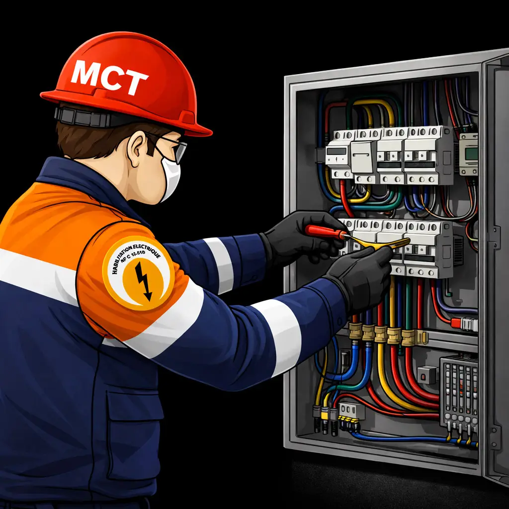 Formation habilitation électrique Bouchemaine